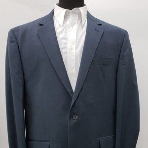 Izod Dark Blue Two Button Sport Coat